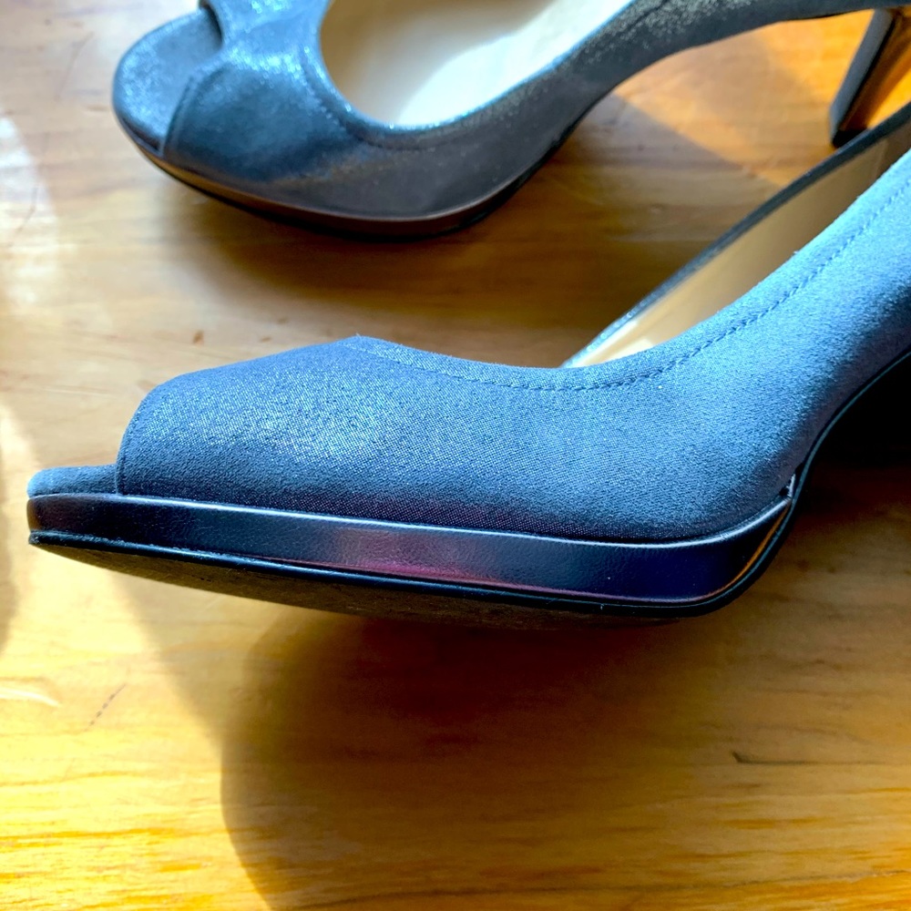 Calvin Klein Open Toe Pumps - Picture 2 of 9